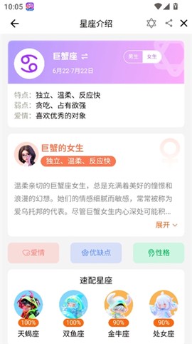 爱星盘合盘